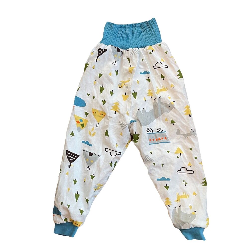 Moo Moo Baby Waterproof Potty Training Pants Size Large High Waist Ribbed Cuff